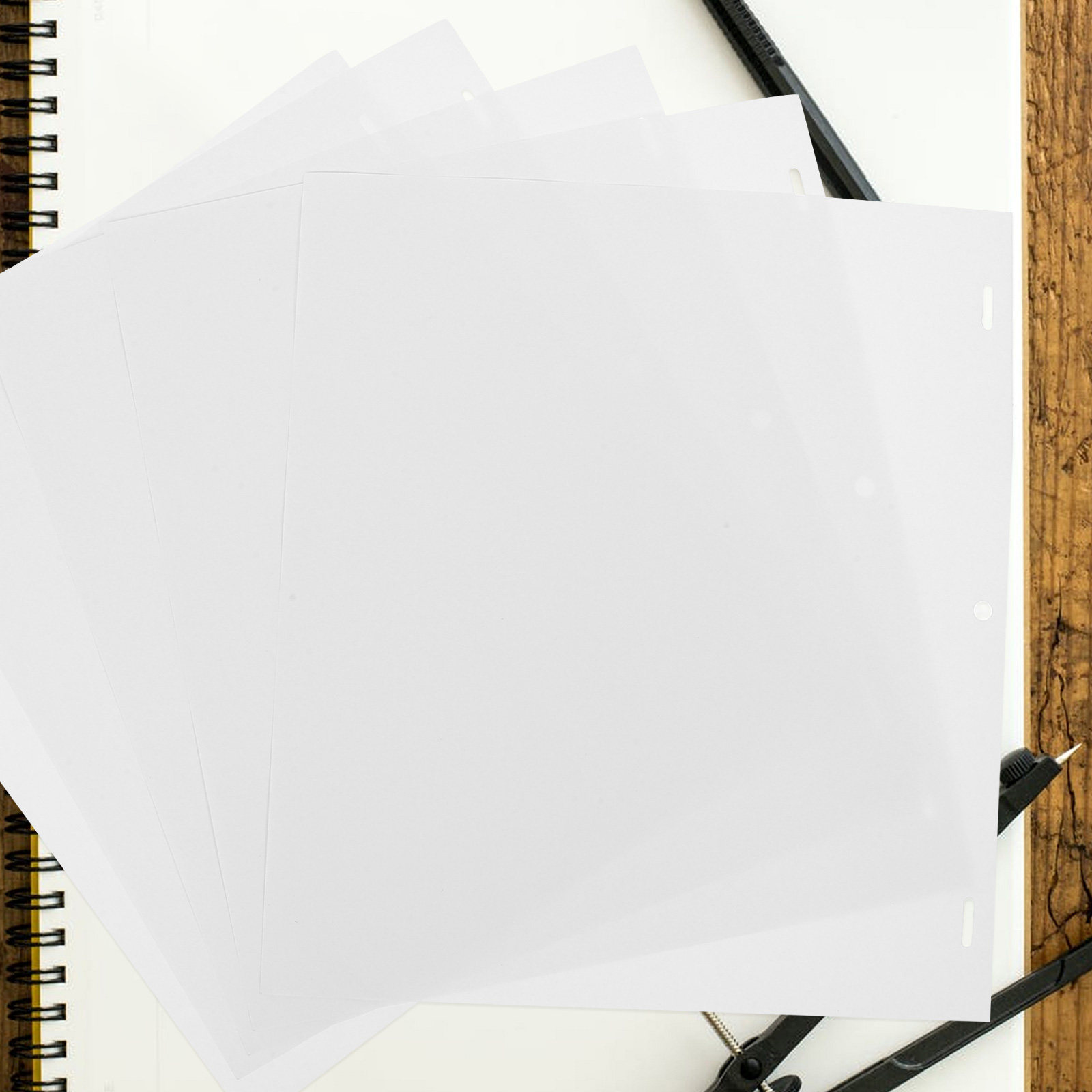 Art Craft School - 200Pcs Blank Animation Paper Thick Drawing