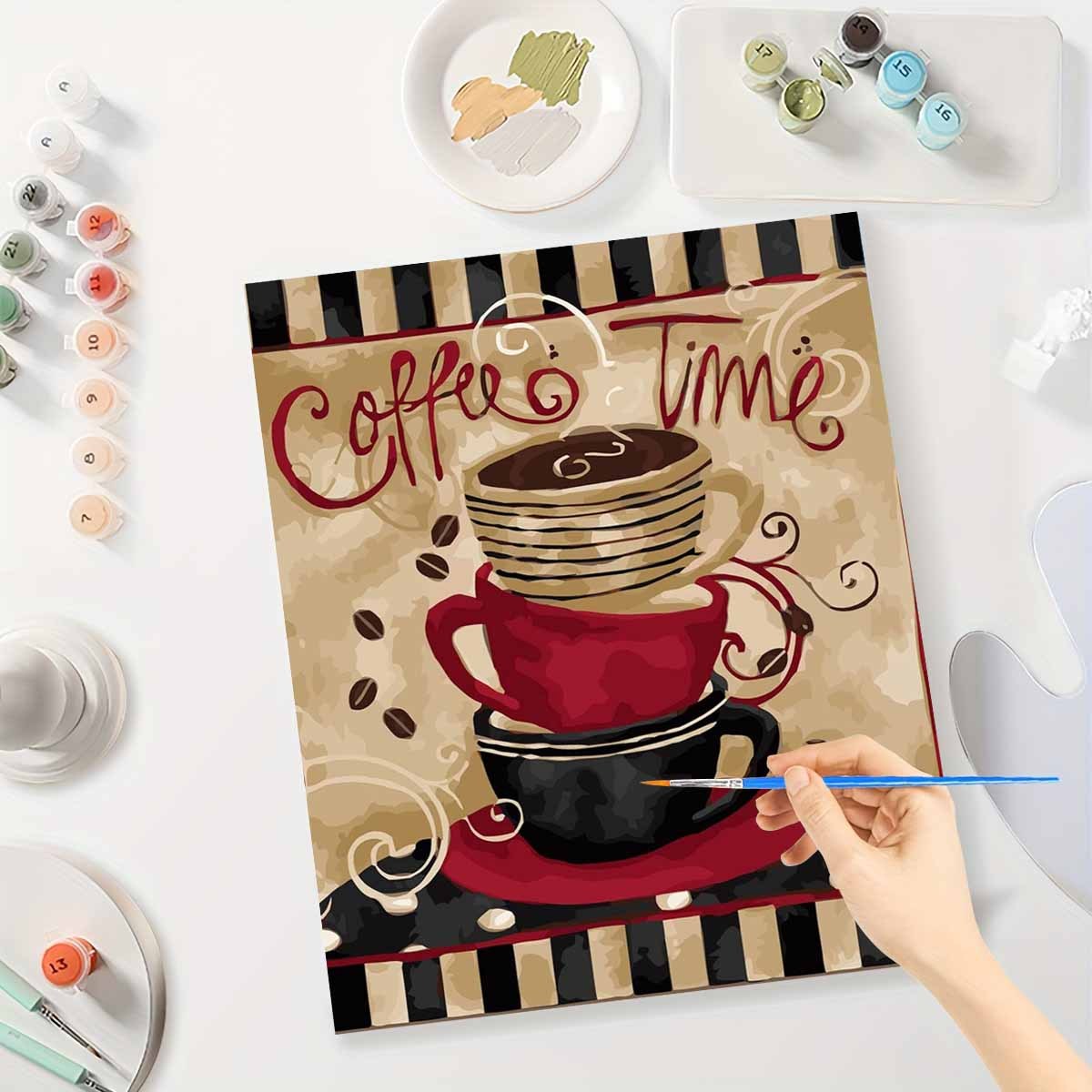 Letter S Art Craft - Paint By Numbers Kit for Adults