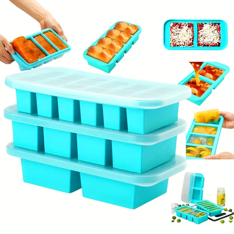 Art Craft Ice Cream - 2 or 3-piece Silicone Freezer Tray