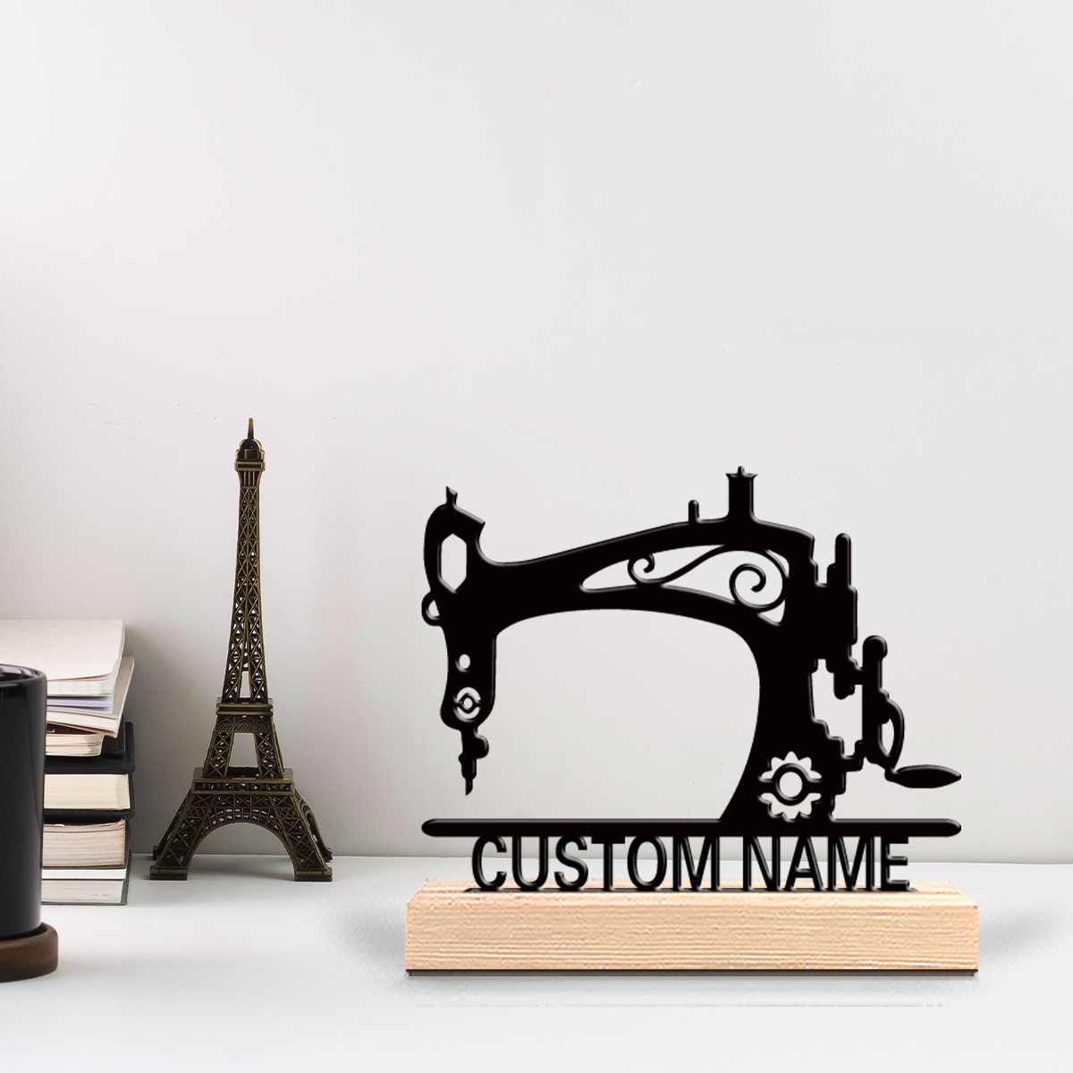 Letter S Art Craft - 1pc Creative Sewing machine Personalized Letter
