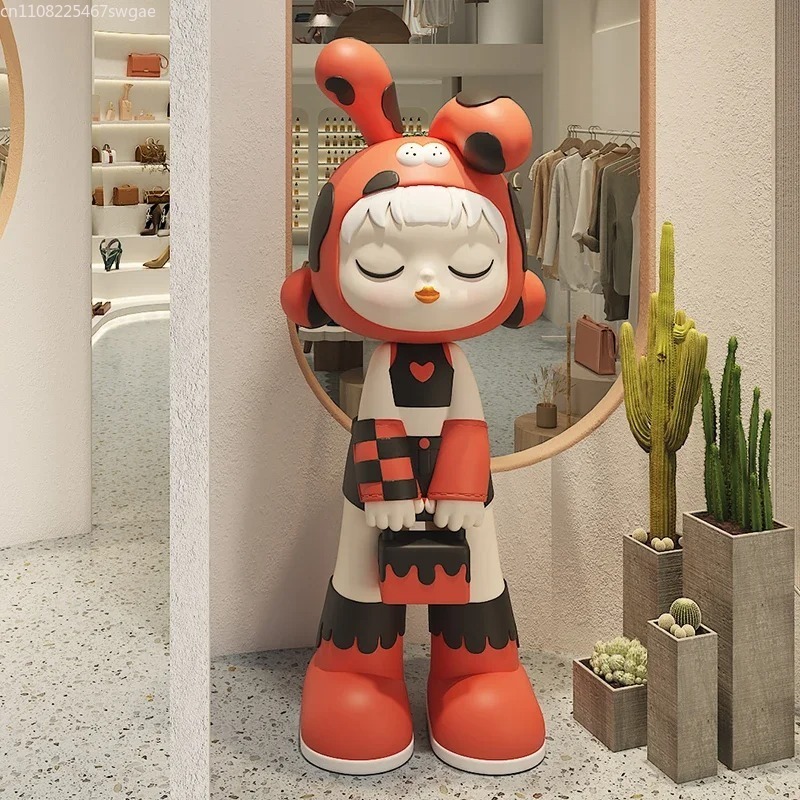 Art Cartoon Girl Statue Indoor - огляд і ціна Art Craft Resin