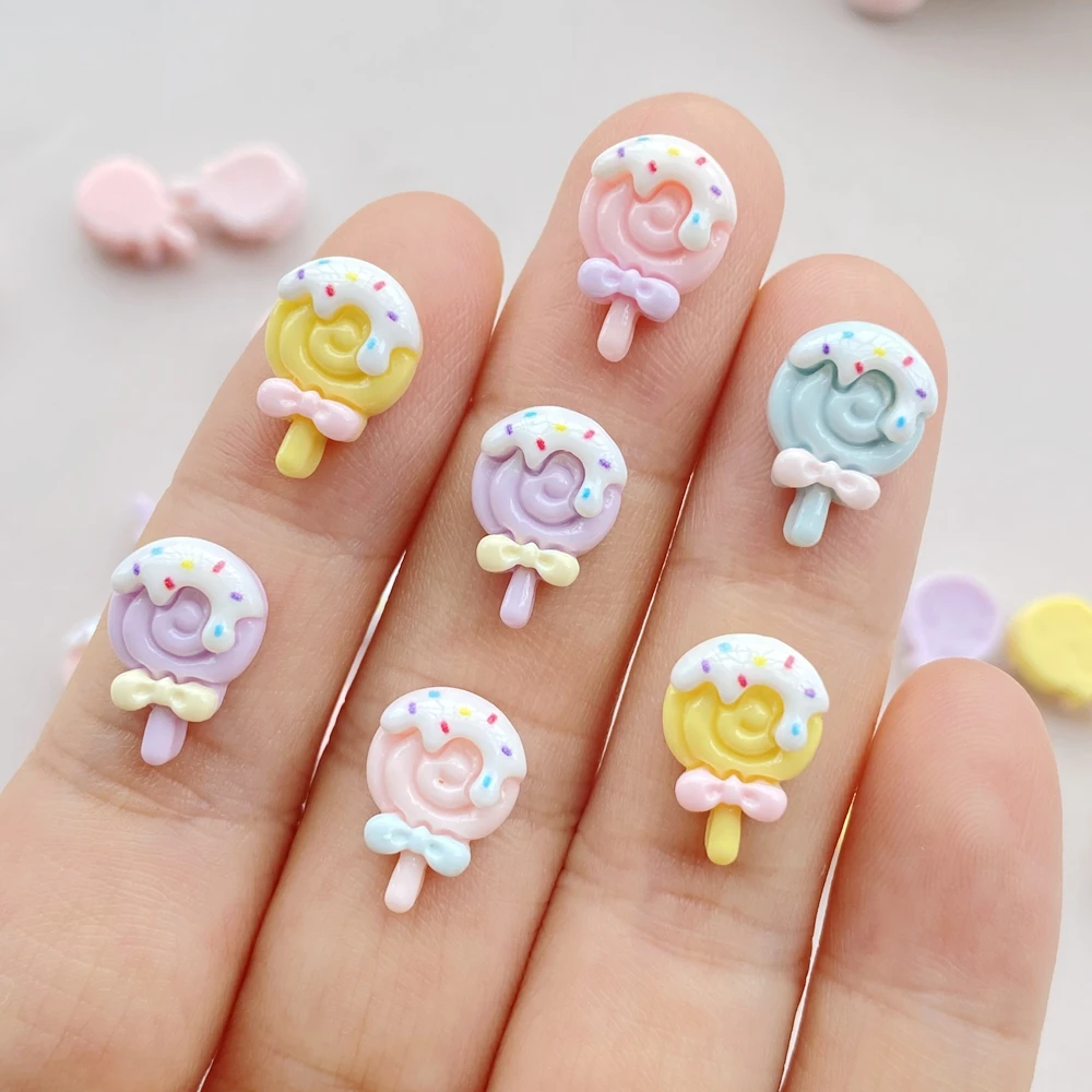30pcs Resin Colorful 3D Mini L - огляд і ціна Art Craft Ice Cream