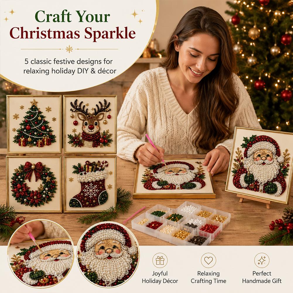 Christmas Santa Claus Pearl Ar - огляд і ціна Art Craft Resin
