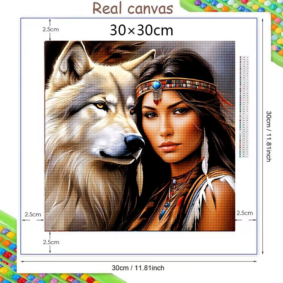 5D DIY Diamond Painting: Woman - огляд і ціна Art Craft Lion