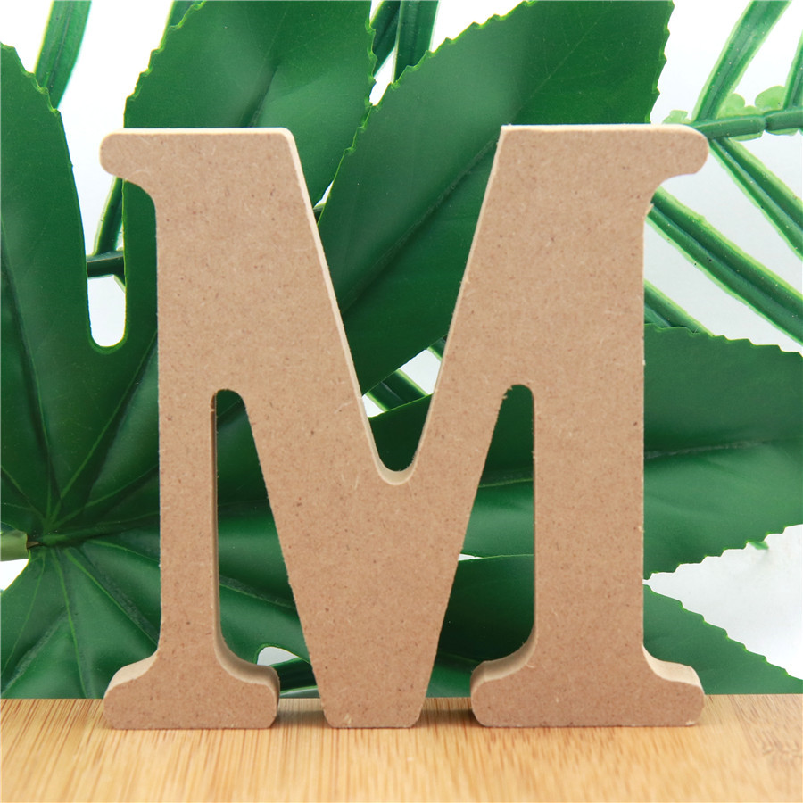 1pc 10cm Wood Color Wooden Let - огляд і ціна Letter S Art Craft