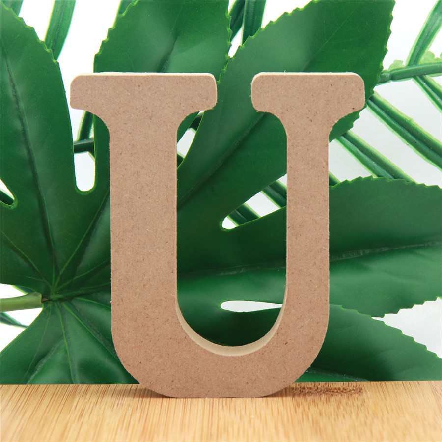 1pc 10cm Wood Color Wooden Let - огляд і ціна Letter S Art Craft