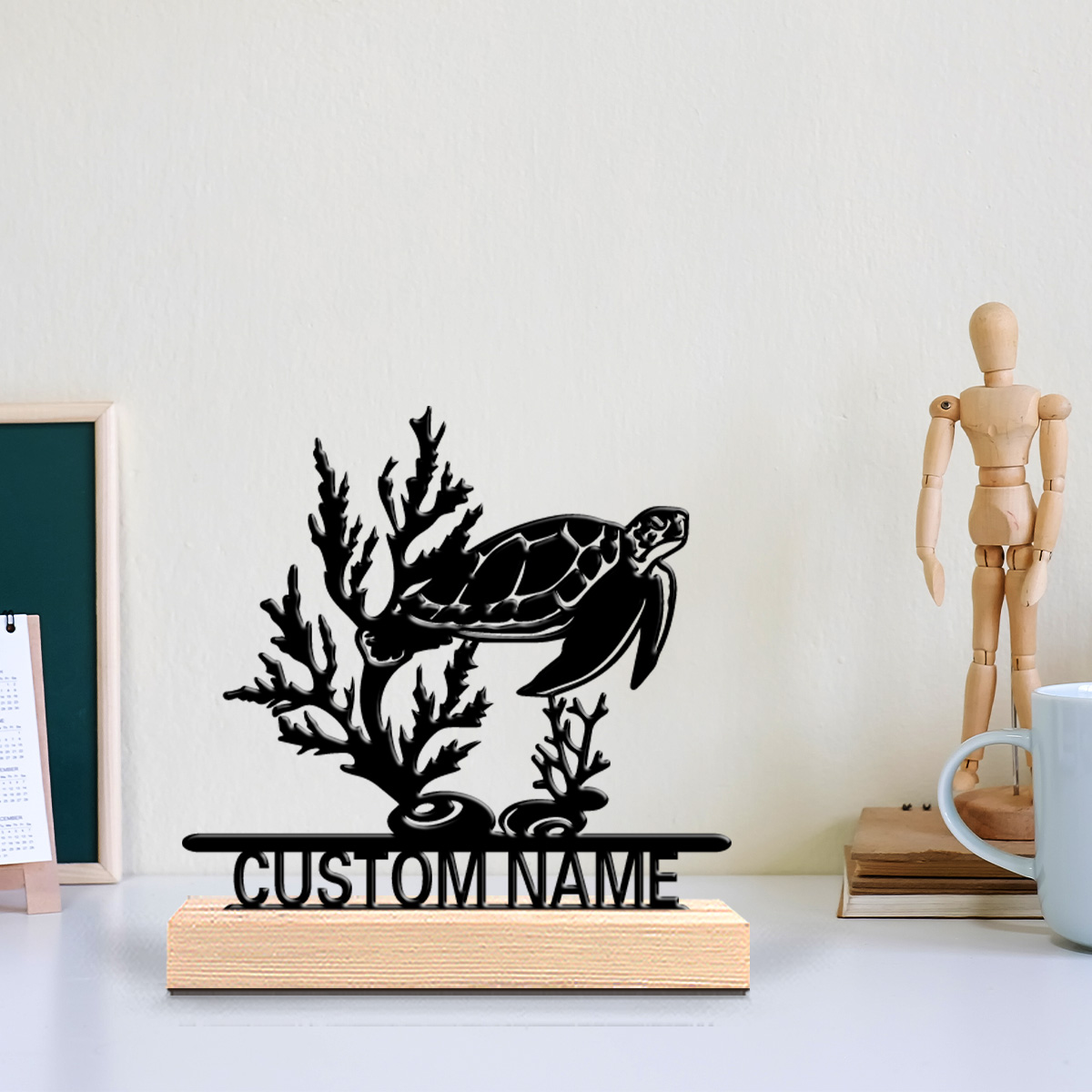 1pc Abstract Sea turtle Custom - огляд і ціна Letter S Art Craft