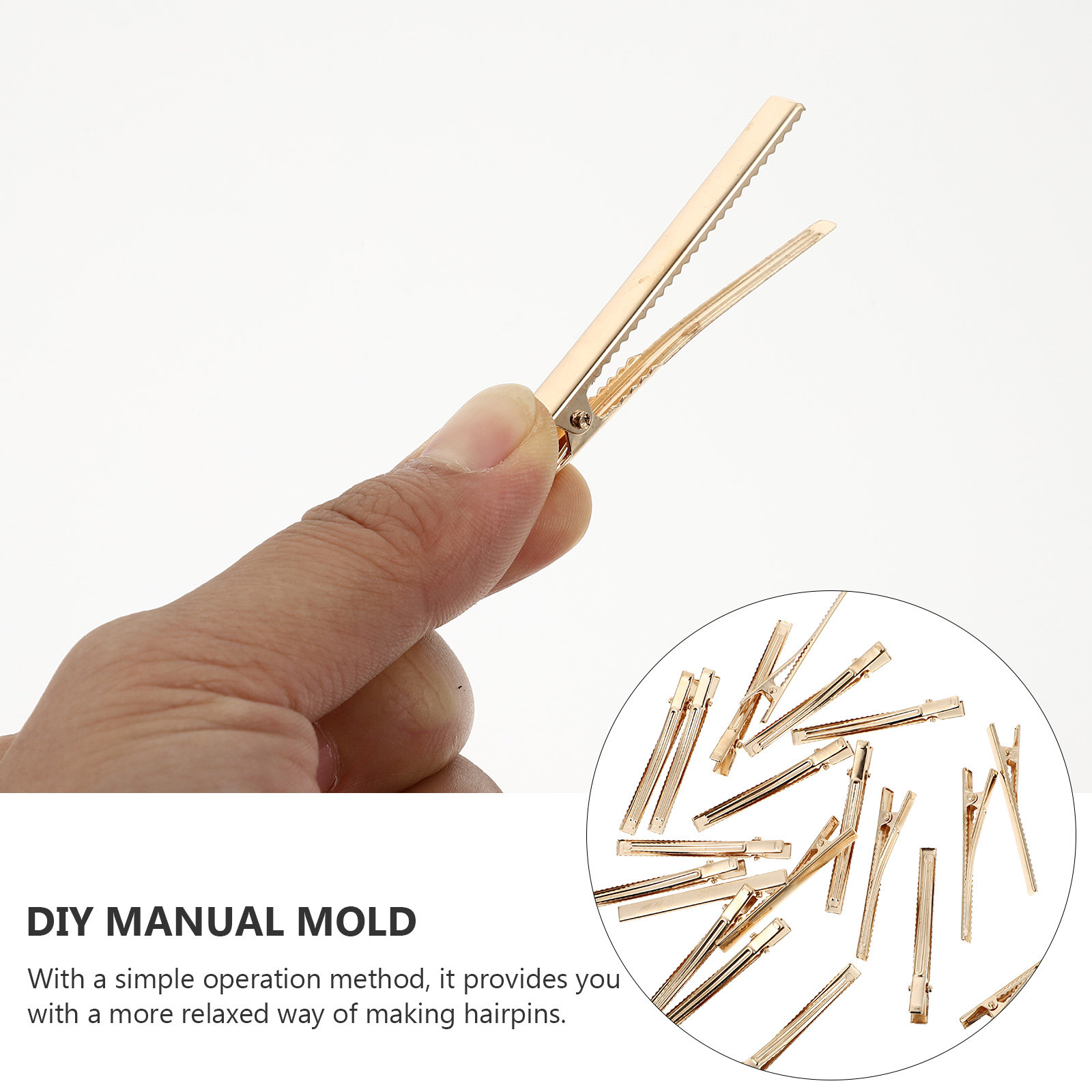 1Set Silicone Hair Clips Mold  - огляд і ціна Art Craft Resin