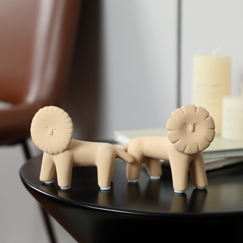 Nordic Morandi Color Animal Li - огляд і ціна Art Craft Lion
