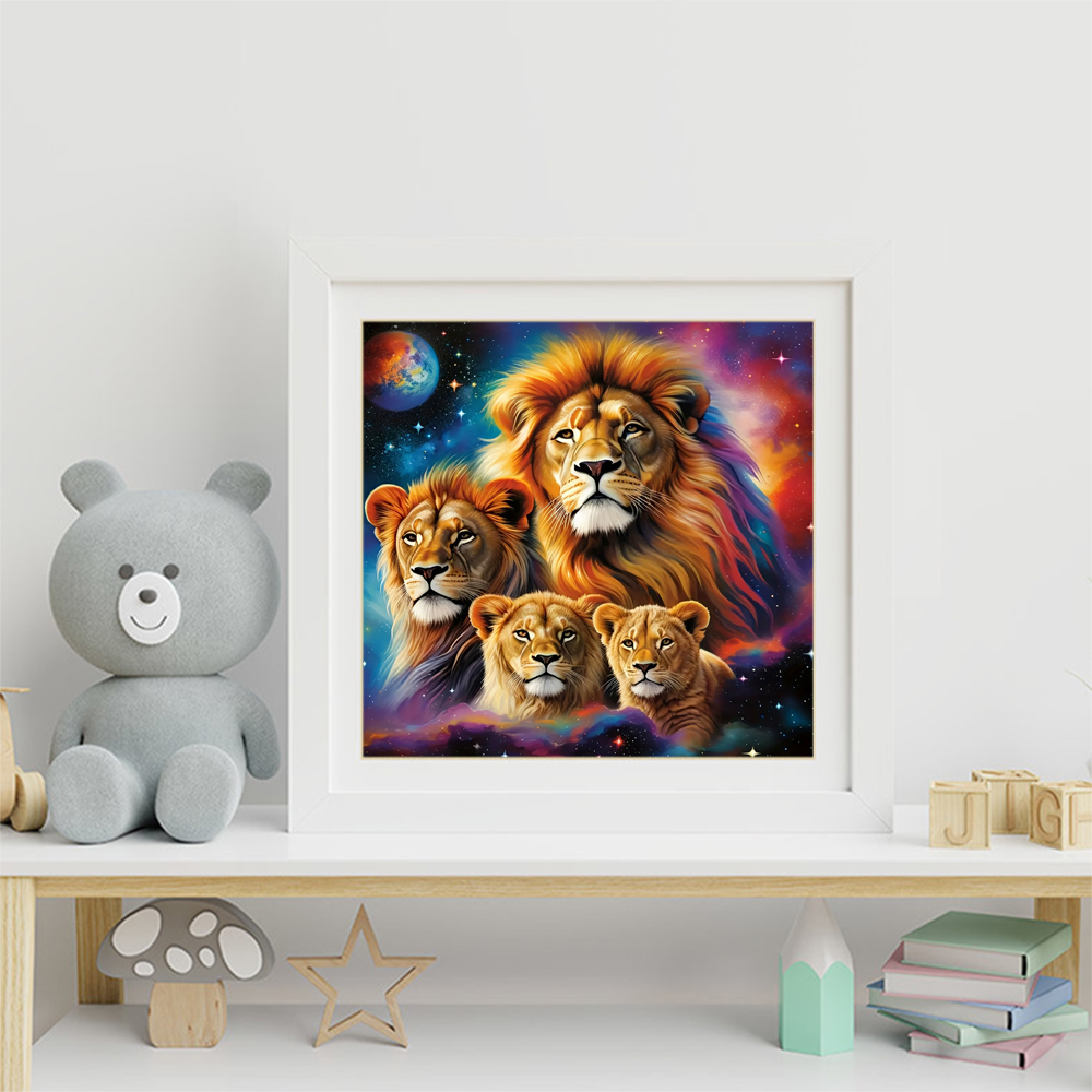 Momoart Diamond Painting Lions - огляд і ціна Art Craft Lion