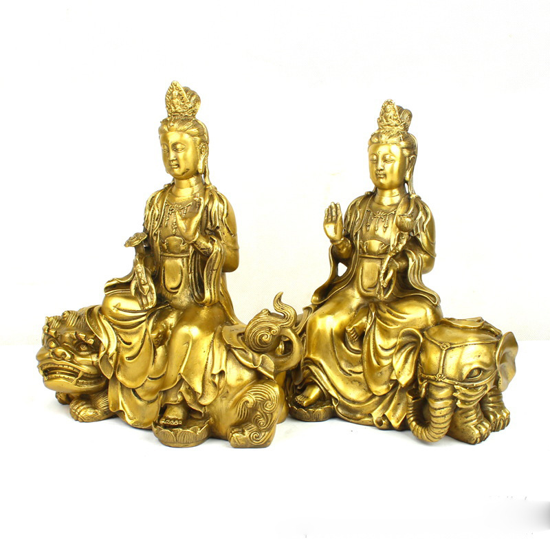 Manjushri Samantabhadra Buddha - огляд і ціна Art Craft Lion