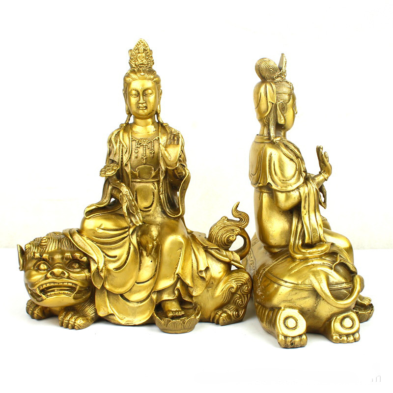 Manjushri Samantabhadra Buddha - огляд і ціна Art Craft Lion
