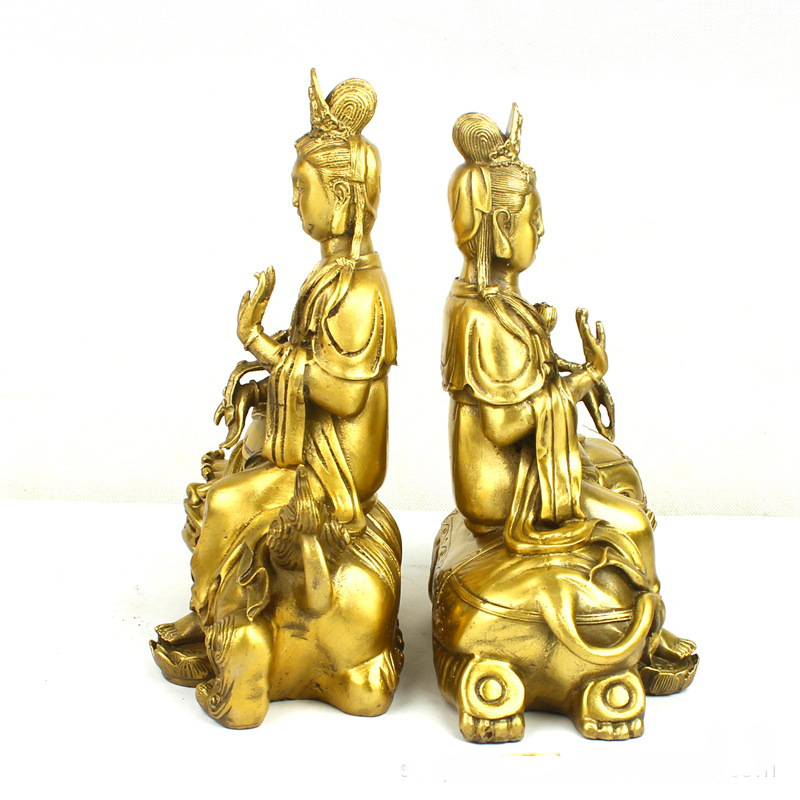 Manjushri Samantabhadra Buddha - огляд і ціна Art Craft Lion
