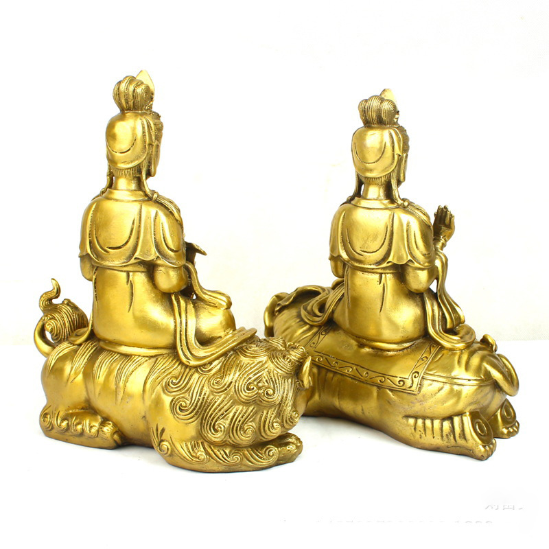 Manjushri Samantabhadra Buddha - огляд і ціна Art Craft Lion
