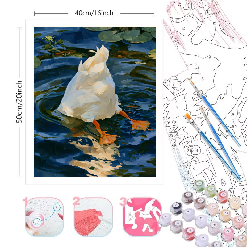 Paint By Numbers Kit for Adult - огляд і ціна Letter S Art Craft