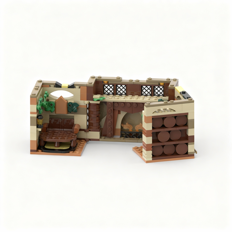 301pcs MOC Harry HP Common Roo - огляд і ціна Art Craft Room Ideas