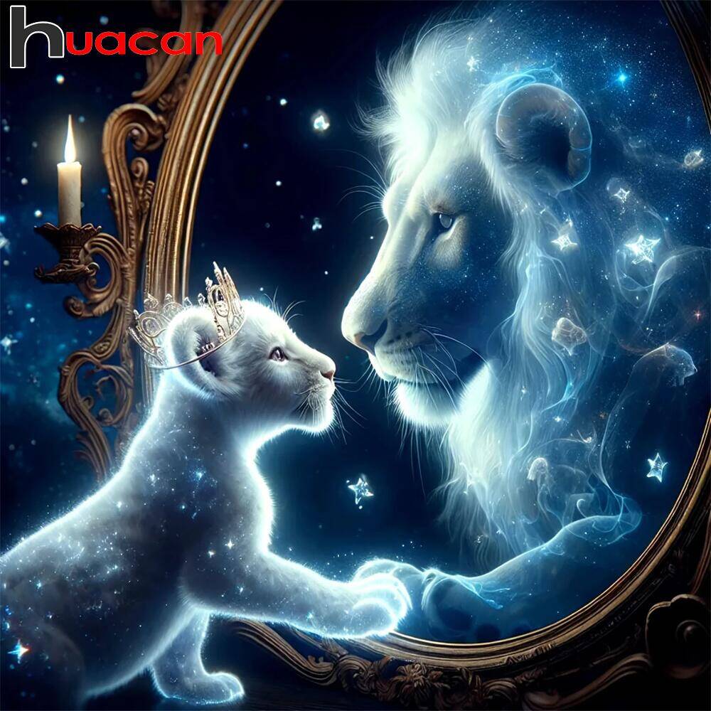 Huacan Diamond Painting Art Cr - огляд і ціна Art Craft Lion