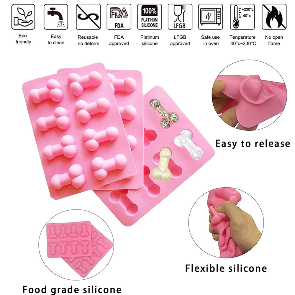 Funny Dicks Chocolate Mould Ic - огляд і ціна Art Craft Ice Cream