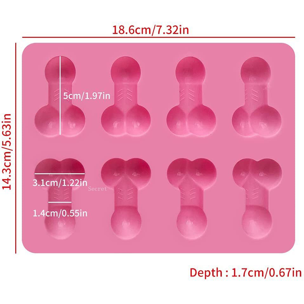 Funny Dicks Chocolate Mould Ic - огляд і ціна Art Craft Ice Cream