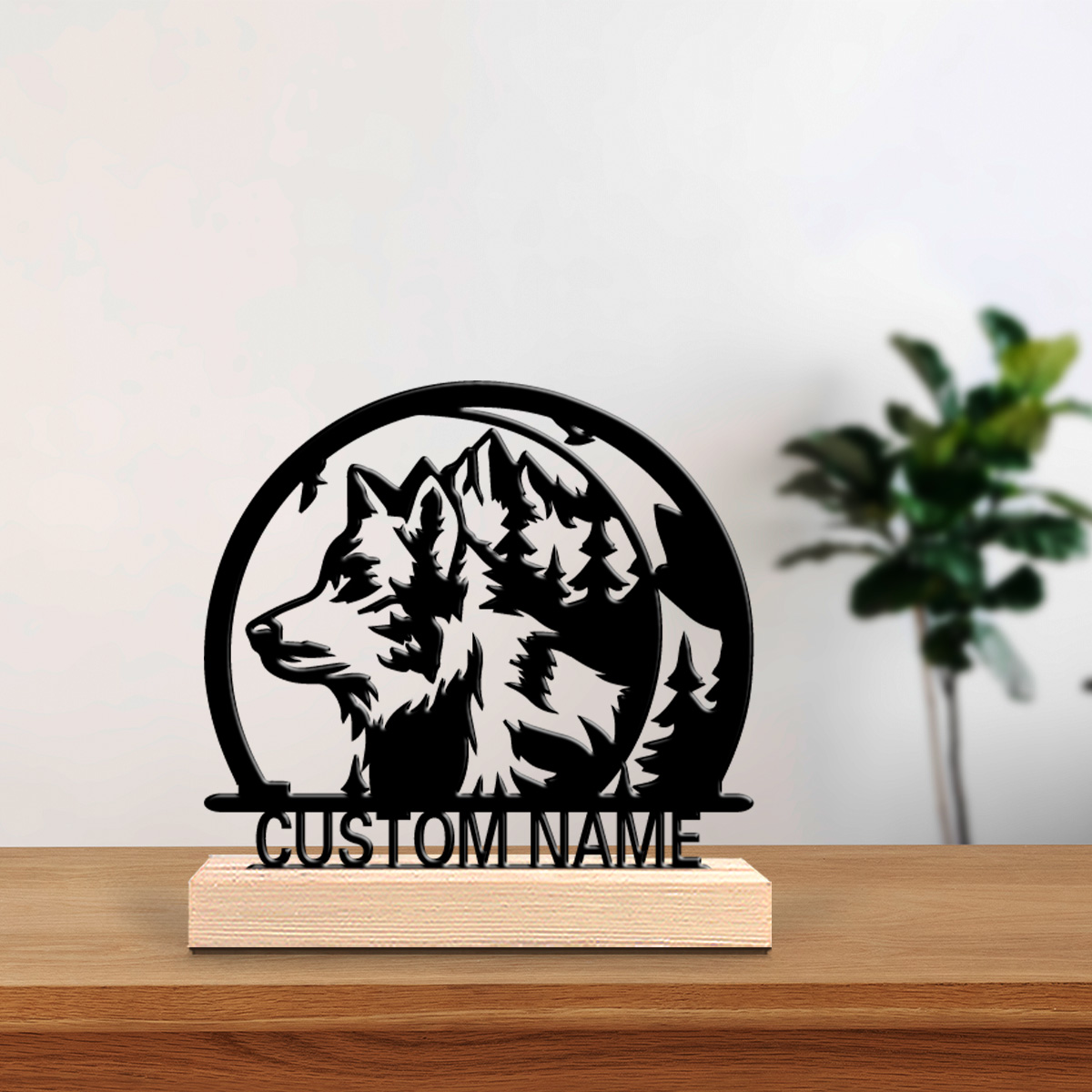 1pc Mountain wolves Customizab - огляд і ціна Letter S Art Craft