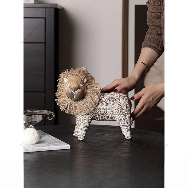 ​​Nordic Style Artistic Lion M - огляд і ціна Art Craft Room Ideas