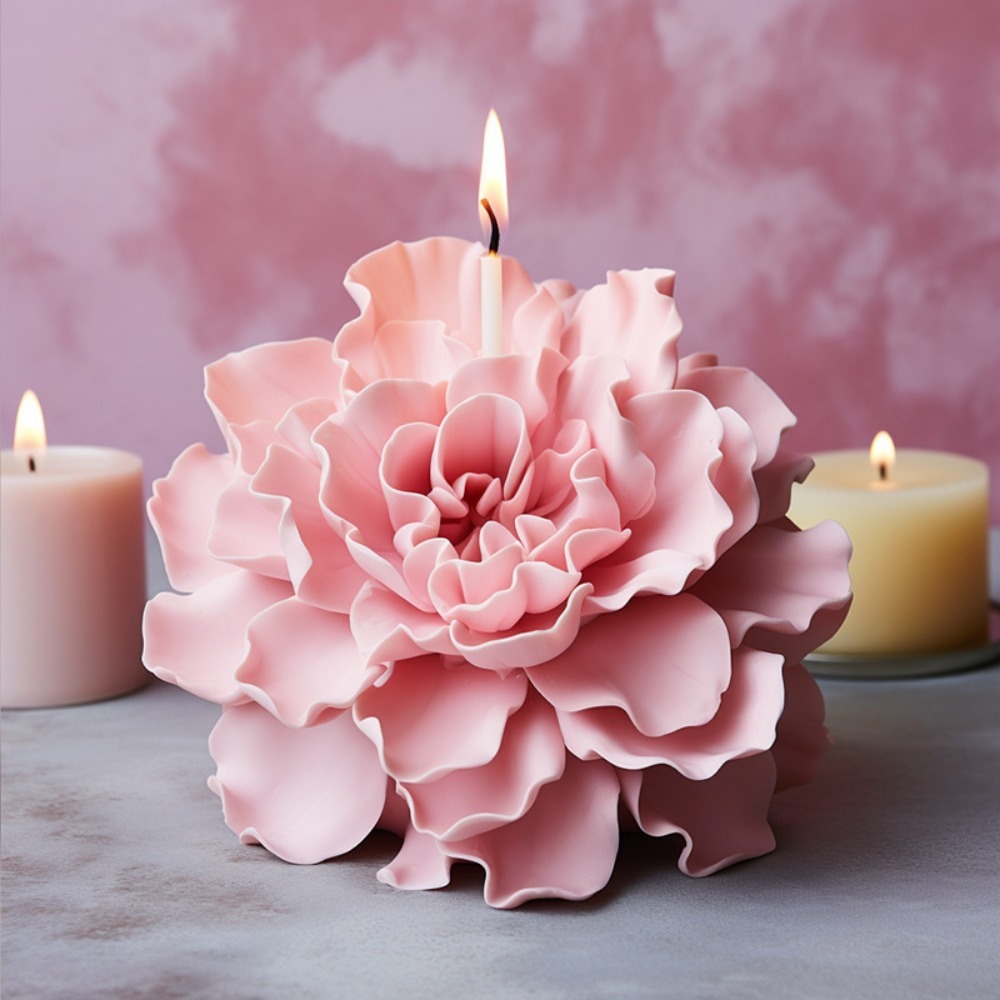3D Lotus Flower Candle Silicon - огляд і ціна Art And Craft Valentine