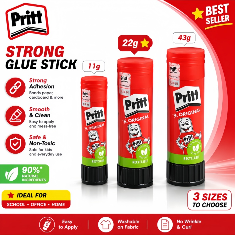 Original Pritt Glue Stick Non- - огляд і ціна Art Craft 6 Year Old
