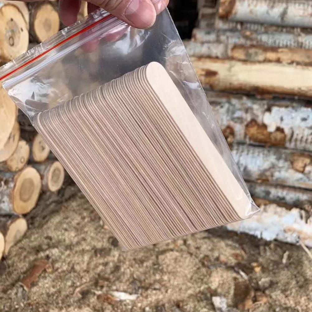 400Pcs Wood Craft Sticks Natur - огляд і ціна Art Craft Ice Cream