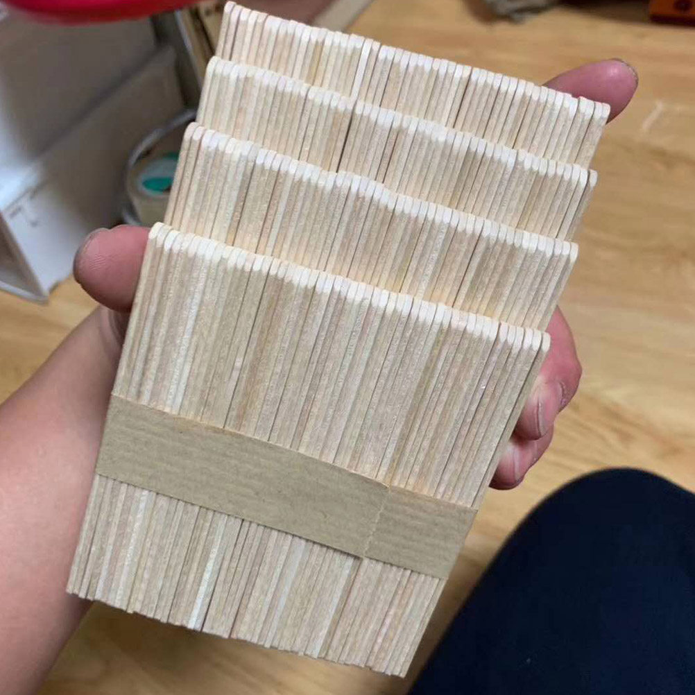 400Pcs Wood Craft Sticks Natur - огляд і ціна Art Craft Ice Cream