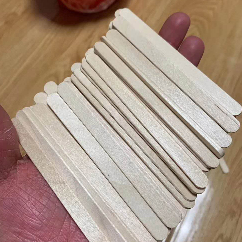 400Pcs Wood Craft Sticks Natur - огляд і ціна Art Craft Ice Cream