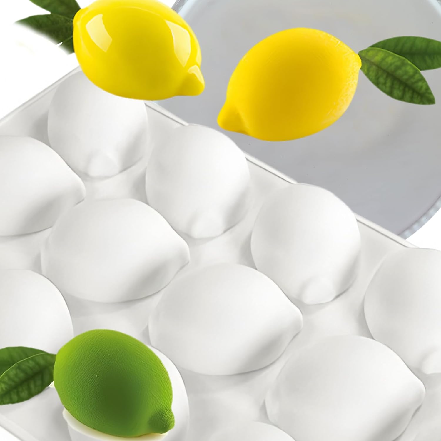 15-Cavity Silicone Lemon Mold  - огляд і ціна Art Craft Ice Cream
