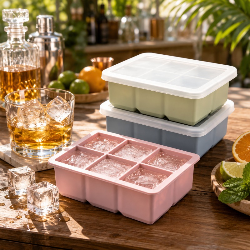 Silicone Ice Cube Tray Mold 6  - огляд і ціна Art Craft Ice Cream