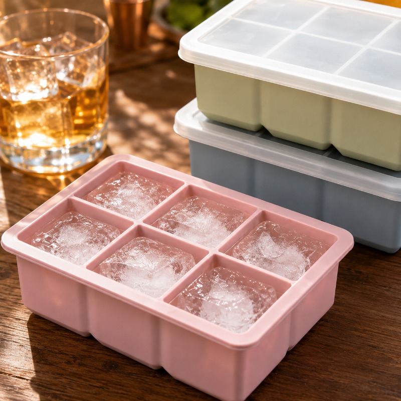 Silicone Ice Cube Tray Mold 6  - огляд і ціна Art Craft Ice Cream