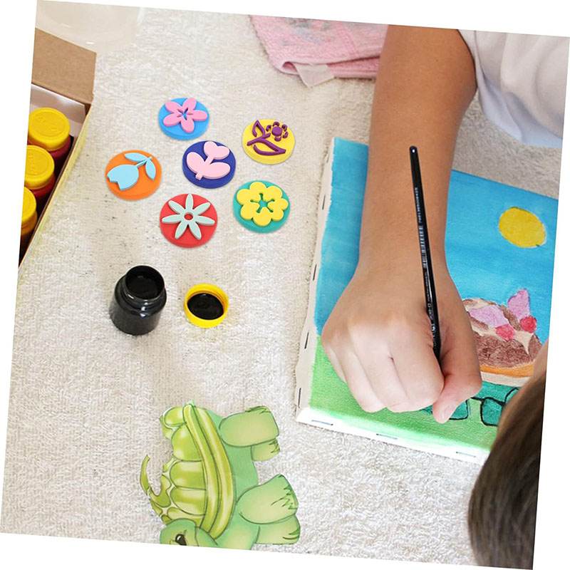 6Pcs/bag Foam Stamps for Paint - огляд і ціна Art Craft 6 Year Old