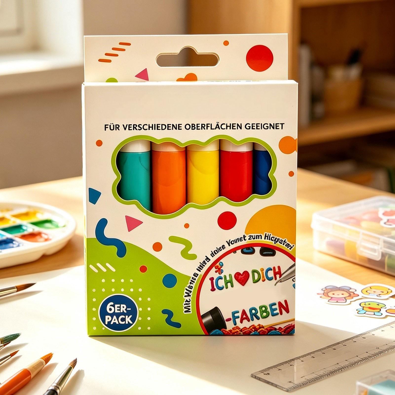 Bubble Pen 6/12 Piece Art Draw - огляд і ціна Art Craft School