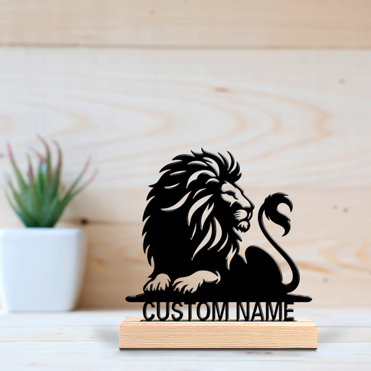 1pc Abstract lion Customizable - огляд і ціна Art Craft Lion