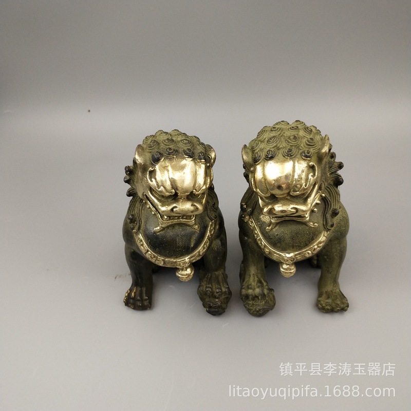 Brass double-eared copper bell - огляд і ціна Art Craft Lion