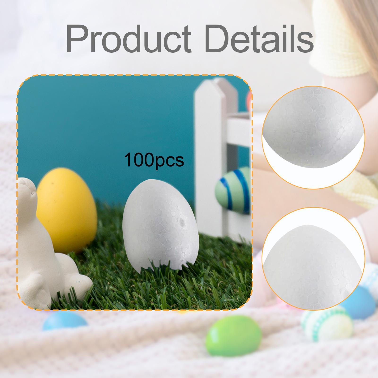 Foam Easter Eggs White Craft D - огляд і ціна Art Craft School