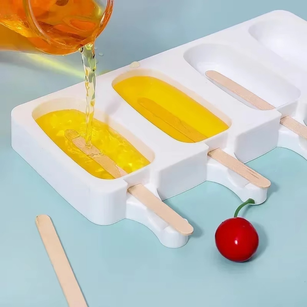 4Pcs Large Silicone Popsicle M - огляд і ціна Art Craft Ice Cream